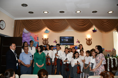 28 nömrəli Uşaq Musiqi Məktəbində "Şuşa ili“nə  həsr olunmuş konsert keçirildi